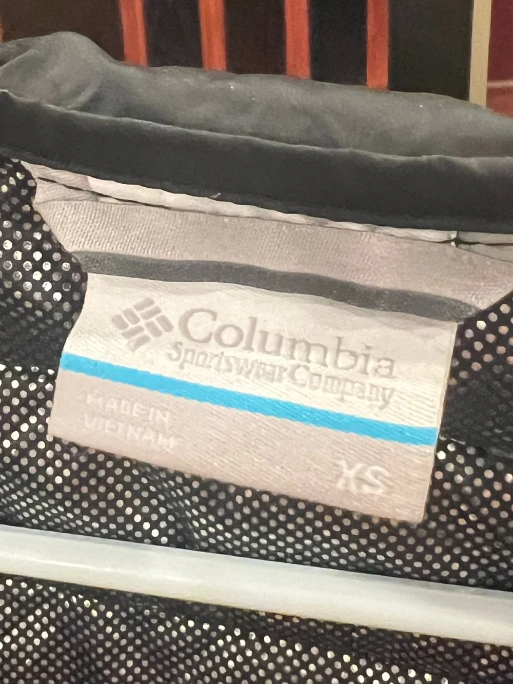 Ladies Columbia Black Quilted Jacket with Hood